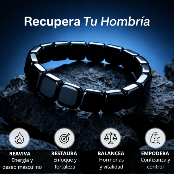 Pulsera de hematita